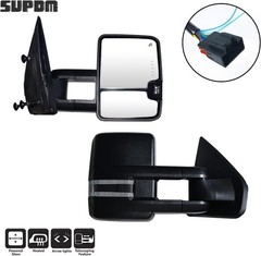 Towing Mirrors Ford F150 2004-2014 Power Heated Turn Signal Puddle Light