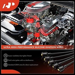 Spark Plug Wires Compatible with Chevrolet Corvette 1992 1993 1994 1995 1996