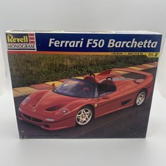 FERRARI F50 BARCHETTA Revell Sports Car Model Scale 1:24 Open Box Sealed Parts