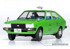 Academy 1/24 Korea First Model Car Hyundai Pony TAXI version Model Kit #15140