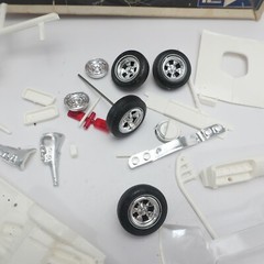 MPC 1971 Plymouth Barracuda 71 Hemi Cuda in Box – Partially Built