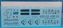 Lobo Graphix | No.4 | 1:25 #4 John Sears 1971 J. Marvin Mills Dodge Charg Decals