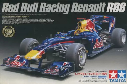 Tamiya 1/20 Red Bull Racing Renault RB6 GP Collection No.67 Model Kit From JPN