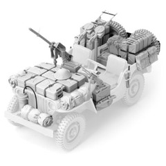SOL 1/16 WWII SAS 1/4 ton Patrol Car 2 Conversion set for Takom kits