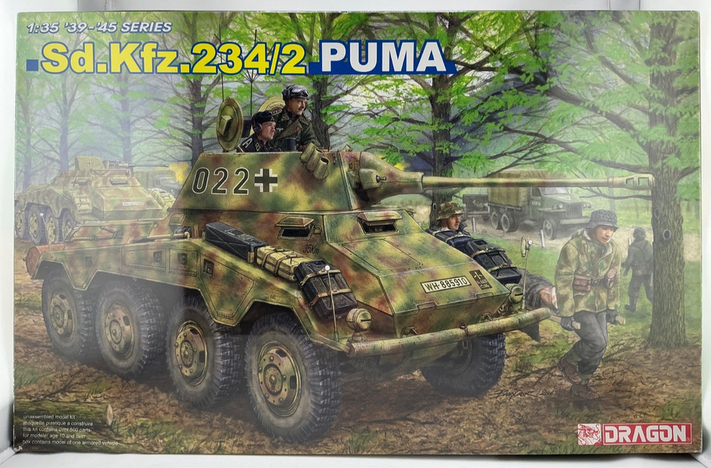 Dragon Models 6256 PUMA Sd.Kfz.234/2 1:35