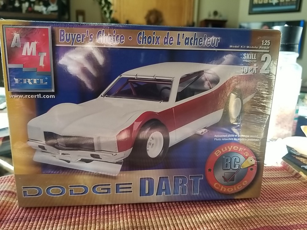 New! Vintage AMT-ERTL Dodge Dart Buyer’s Choice 1:25 Kit #38173-1HD Ships FREE!