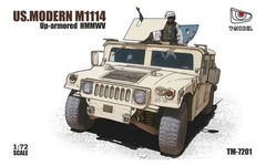 T-Model 7201 1/72 US M1114 Up-Armored Tactical Vehicle