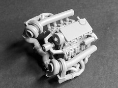 LSX Twin Turbo Engine – 3D print LS Outlaw Pro Mod 1:8 1:12 1:18 1:24 scale JPGM