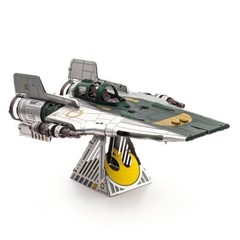 Metal Earth Star Wars Rise of Skywalker Resistance A-Wing Fighter 3D Model Kit