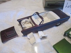 AMT 65 FORD GALAXIE 500 XL JUNKYARD MODEL KIT PARTS LOT #800