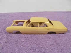 1970 DODGE CORONET 4 DOOR SEDAN MODELHAUS RESIN AMT MPC JOHAN 1/25 4 DR