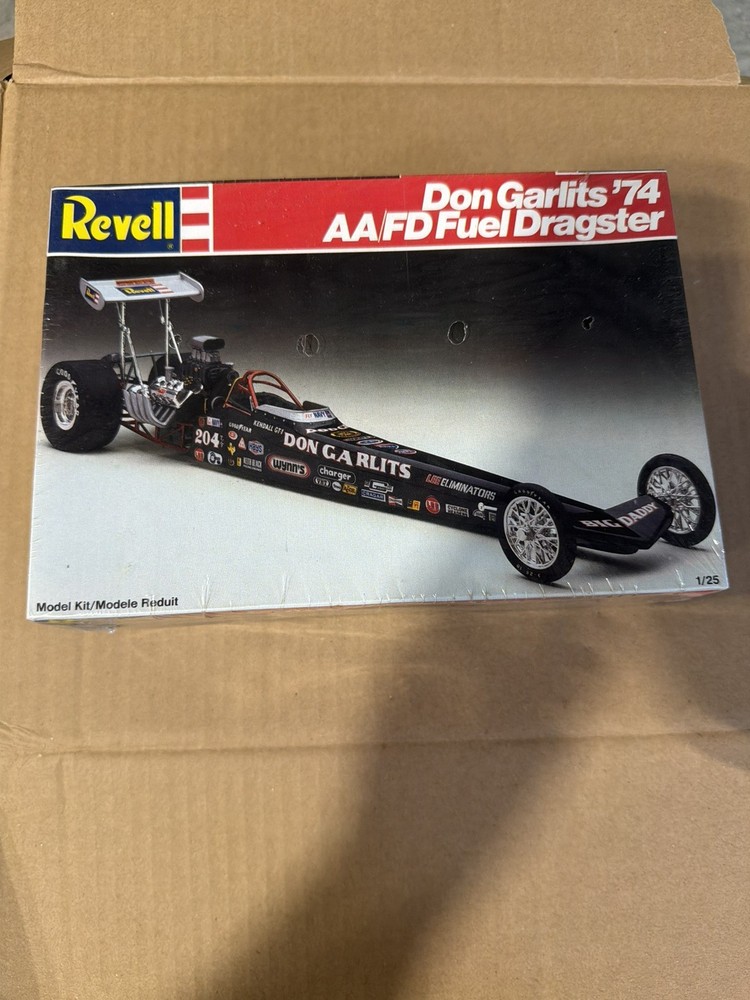 Revell DON GARLITS ’74 AA/FD FUEL DRAGSTER 1/25 #7140 FACTORY SEALED
