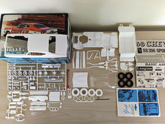 L@@K! **RARE *ORIGINAL VINTAGE AMT 1968 CHEVY CHEVELLE SS 396 KIT *SUPER C@@L!