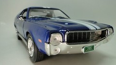 Race AMC Javelin Classic Muscle Car Hot Rod Custom Built Metal Model RARE 1969