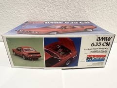 VTG 1981 Monogram BMW 635 CSI 1:24 Plastic Model Car Kit 2275 Open Box Complete