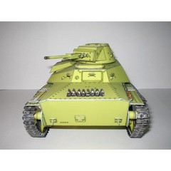 OREL 022 – 1/25 Paper model kit Military armor Tank Т-30 scale set