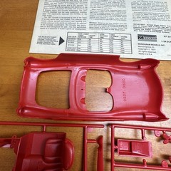 MONOGRAM ’57 Chevy Corvette Model Kit 1/24 2227 Open Box Complete Kit Pre-owned