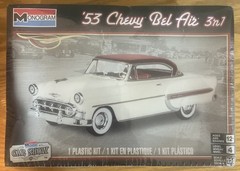 Monogram 53 Chevy Bel Air 3n’1 Car Show Series 85-4431 Sealed In Box !!!!