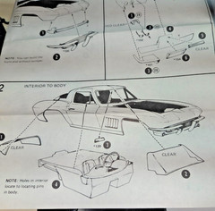 1967 CORVETT NIGHT STALKER STREET MACHINE BODY,INTERIOR,GLASS,DECALS,TRIM