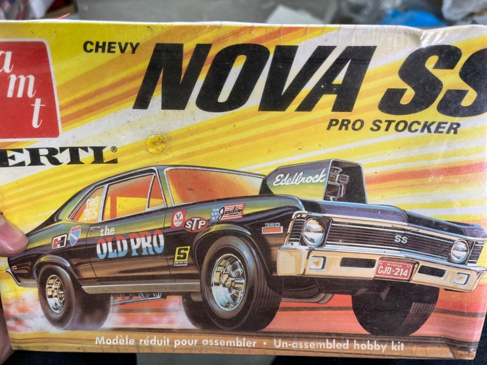 AMT 6556 1972 Chevy Nova SS Old Pro KIT vintage 1/25 McM KIT FS