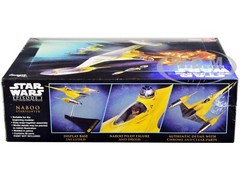 SKILL 2 SNAP MODEL KIT NABOO STARFIGHTER “STAR WARS: EPISODE I” 1/48 AMT AMT1376