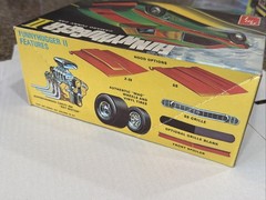 AMT FUNNY HUGGER CAMARO II ORIGINAL FACTORY SEALED INSIDE! T344 CIRCA 1972! VMCP