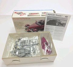1998 Testors Plymouth Prowler 1:43 Scale Metal Model Kit #136 Open Box
