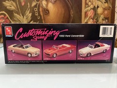 AMT 1950 Ford Convertible Customizing 1/25 Scale Vintage Kit 1987 New Open Box