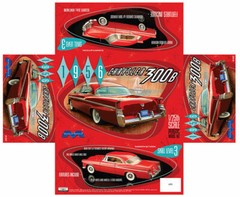 Moebius Models 1/25 1956 Chrysler 300B Plastic Model Kit 1207