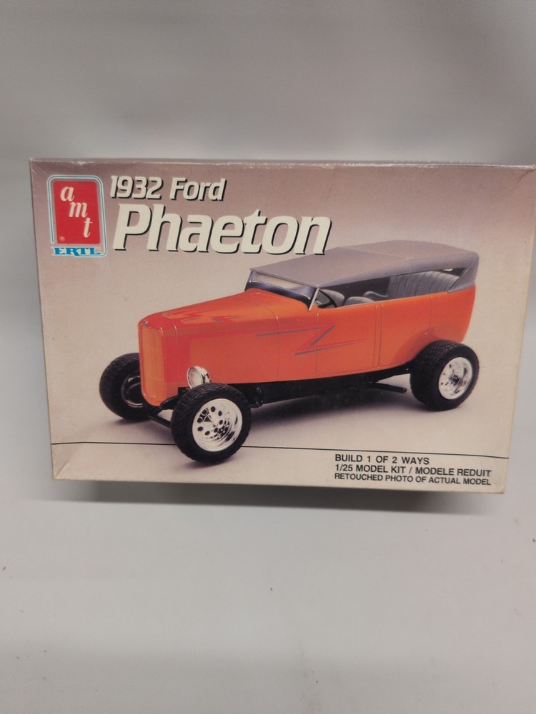 AMT Ertl #6899 1:25 Scale 1932 Ford Phaeton Plastic Kit New Open Box