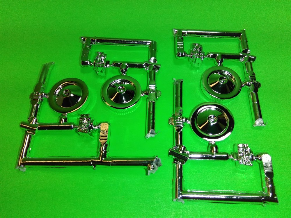 Lot of 4 Chrome Air Cleaners Carb 1967 Chevelle SS Big Small Block 350 427 454