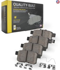 QUALITY-BUILT Premium Ceramic Rear Brake Pads 1001-1284C Compatible with