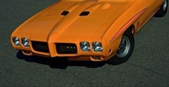 GTO Pontiac Race Car Hot Rod Dragster Racing Racer Muscle Built Model Promo