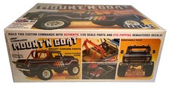 MPC 887 Mount N Goat Jeep Commando Model Kit, Mountain 1/25,Sealed (B216)