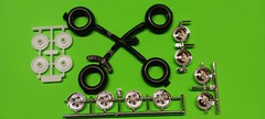 Revell 1/24 1969 Dodge Super Bee 440 Six Pack Chrome Centerline Rim Wheels Tire