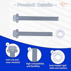 Engine Stand Bolt Kit 3/8-16 Compatible with SBC 305 327 350 383 5.0L 5.7L BBC