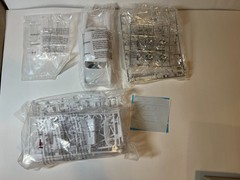 LOT OF 4 SCALE MODEL MPC AND REVELL 1/24 AND 1/25 CAR KITS.