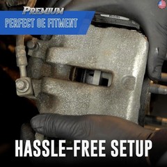 Bendix Premium SBM375 Semi-Metallic Front Brake Pads for Ford E-150 Econoline