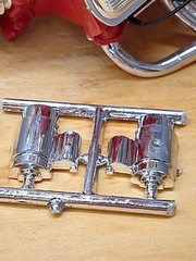 Vintage Monogram Pontiac V8 1/8 Scale Engine Big Deuce Wired Complete