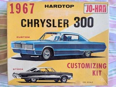 *SUPER RARE! *ORIGINAL VINTAGE JO-HAN 1967 CHRYSLER 300 HT KIT **COMPLETE *L@@K!