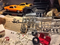 AMT ’65 Ford Falcon Futura Sprint 1:25 Plastic Car Model Kit Painted