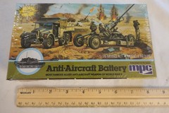 MPC: 1/76 WWII “ANTI-AIRCRAFT BATTERY” # 1-6209 New, Factory sealed box.