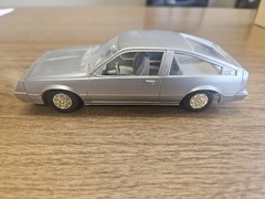 Vintage AMT ERTL 1983 Chevrolet Cavalier Silver Metallic Dealer Promo Car