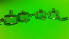 40 Willys Gasser 1/25 AMT Anson Kidney Bean Deep Dish 4 Rims Wheels 5 Slot