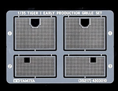 Tamiya 35217 1/35 Tiger I Early Prod. Photo-Etched Grille Set