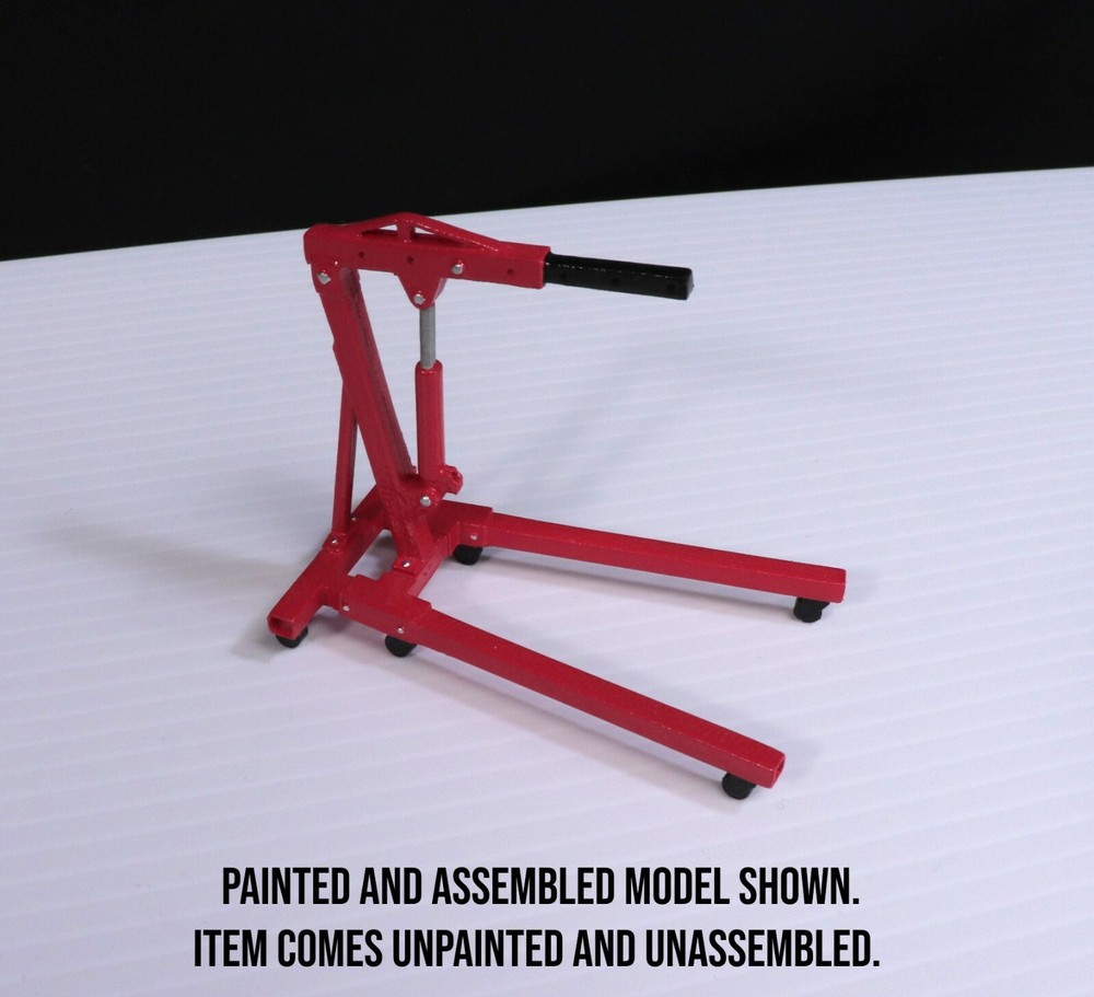 Make It RC 1/24-1/25 Scale Engine Hoist Kit for Model Car Shop, Garage, Diorama