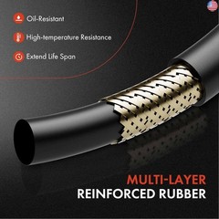 A-Premium Inlet Turbocharger Oil Feed Line Compatible with Hyundai Sonata