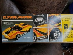 VINTAGE/NEW, MPC (1984) 1975 CORVETTE CONVERTIBLE, #6360-11EO, ERTL, USA