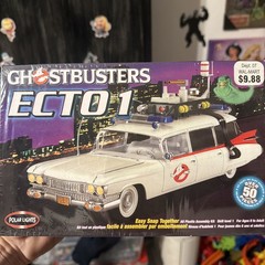 POLAR LIGHTS GHOSTBUSTERS ECTO 1 CADILLAC 1:25 MODEL KIT 2002 Sealed Packs