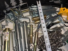 HUGE MIX LOT- Trailer Pins Wiring Harness Clevis Pin 2” Ball 2” Trailer Tongue